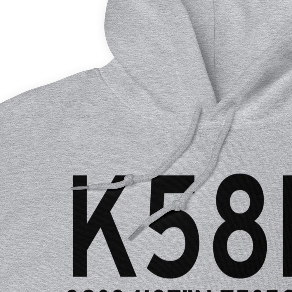 Cecil County Airport (K58M) ICAO Hoodie Sweatshirt 