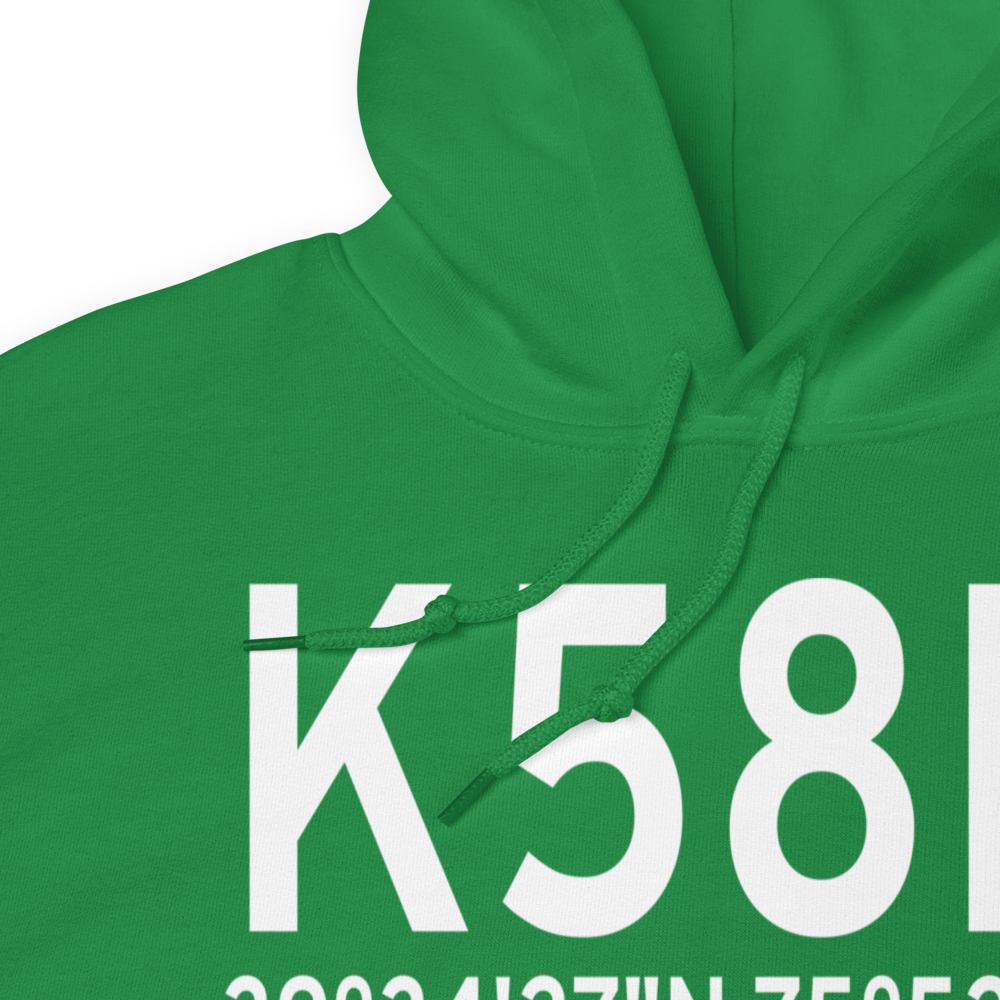 Cecil County Airport (K58M) ICAO Hoodie Sweatshirt 