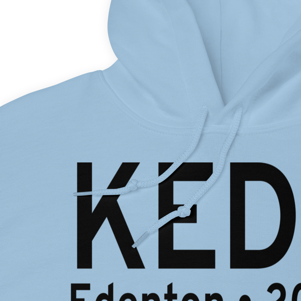Northeastern Regional Airport (KEDE) ICAO Hoodie Sweatshirt 