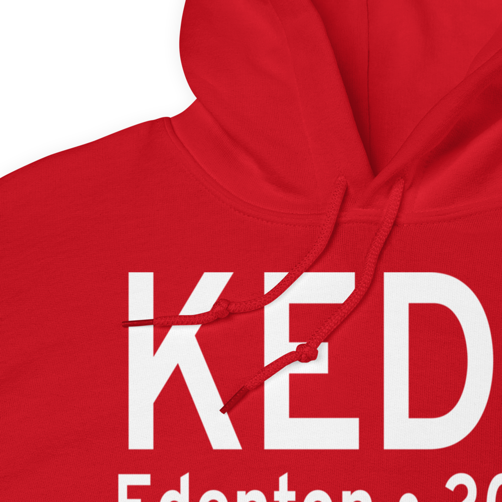 Northeastern Regional Airport (KEDE) ICAO Hoodie Sweatshirt 