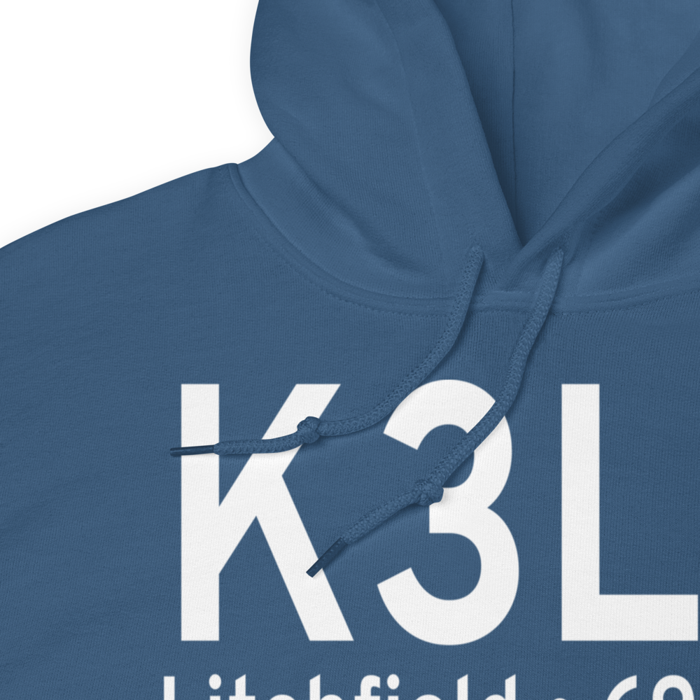 Litchfield Municipal Airport (K3LF) ICAO Hoodie Sweatshirt 
