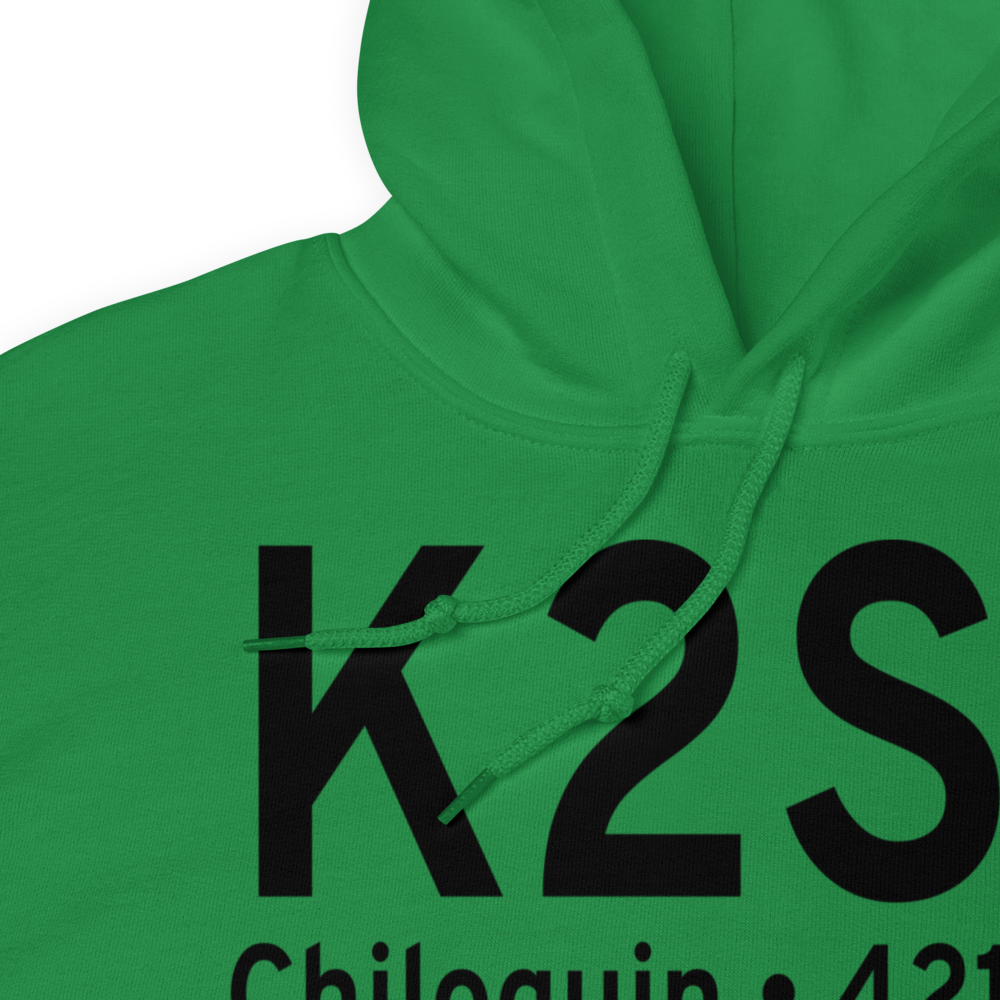 Chiloquin State Airport (K2S7) ICAO Hoodie Sweatshirt 