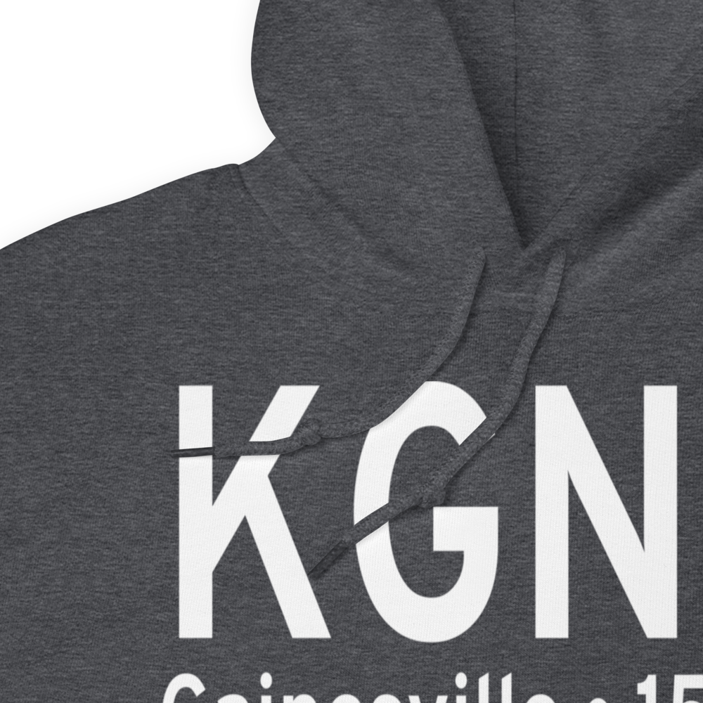 Gainesville Regional Airport (KGNV) ICAO Hoodie Sweatshirt 