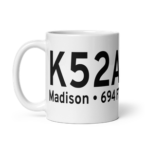 Madison Municipal Airport (K52A) ICAO Mug