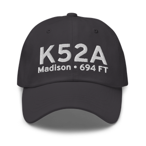 Madison Municipal Airport (K52A) ICAO Hat