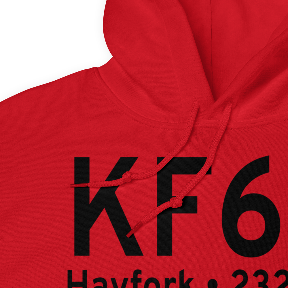 Hayfork Airport (KF62) ICAO Hoodie Sweatshirt 