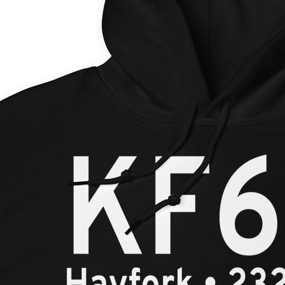 Hayfork Airport (KF62) ICAO Hoodie Sweatshirt 