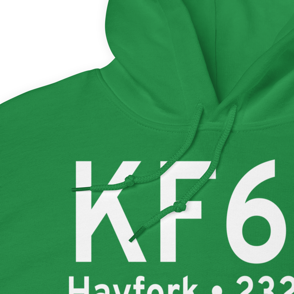 Hayfork Airport (KF62) ICAO Hoodie Sweatshirt 