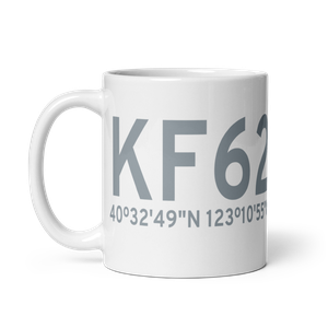 Hayfork Airport (KF62) ICAO Mug