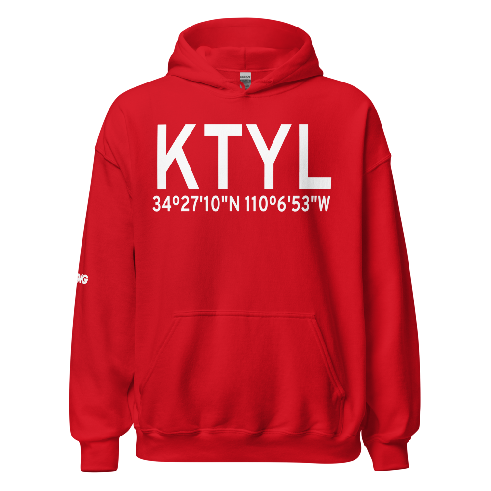 Taylor Airport (KTYL) ICAO Hoodie Sweatshirt 