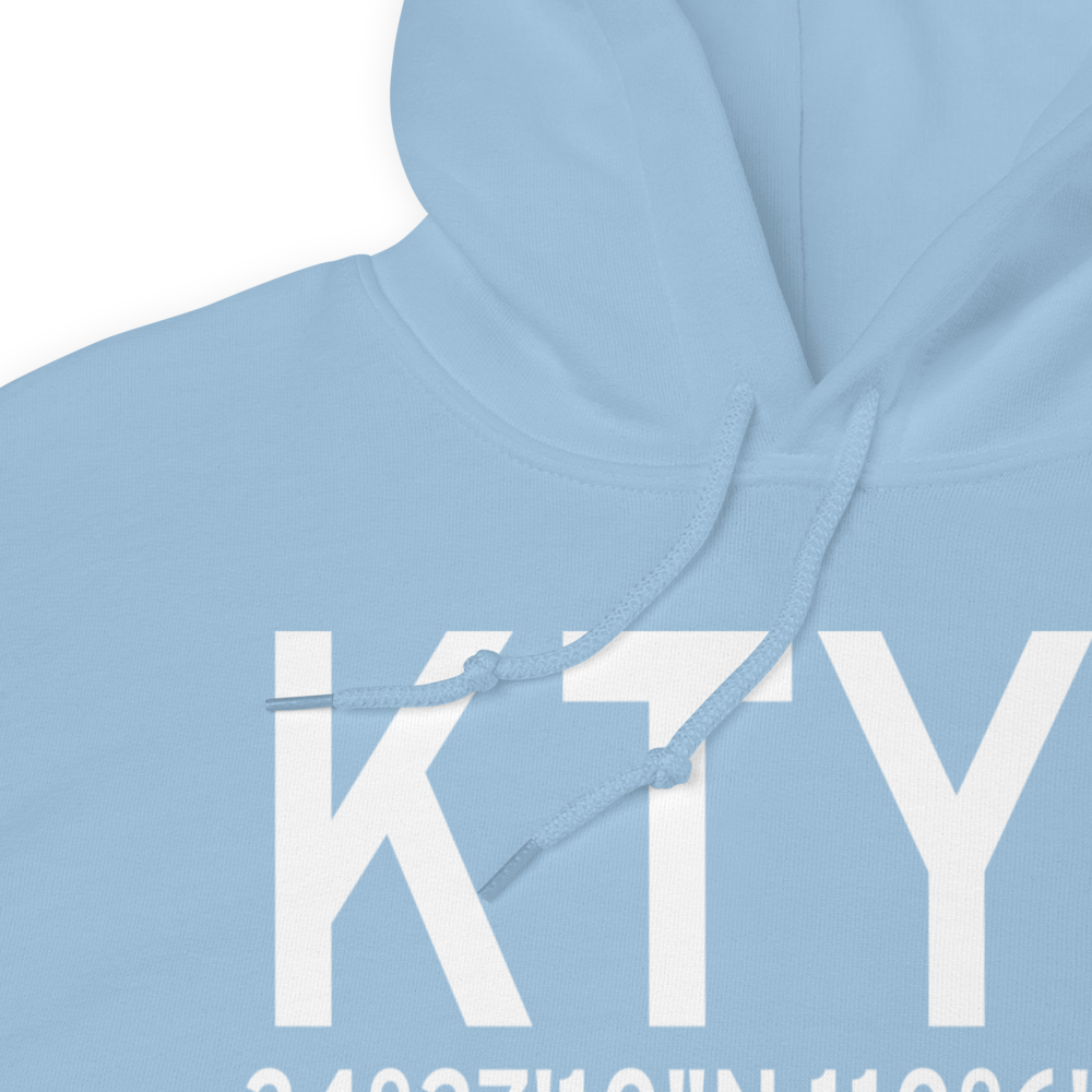 Taylor Airport (KTYL) ICAO Hoodie Sweatshirt 