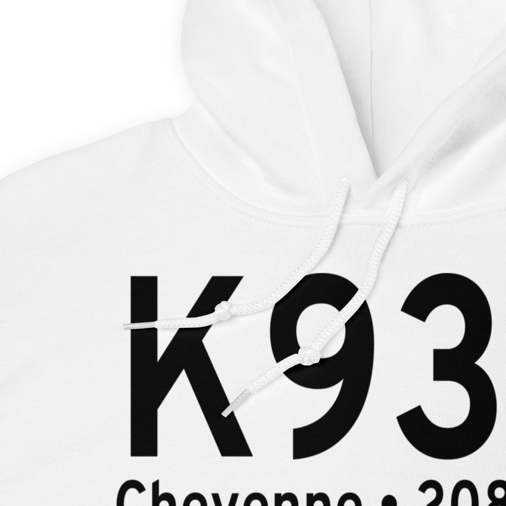 Mignon Laird Municipal Airport (K93F) ICAO Hoodie Sweatshirt 