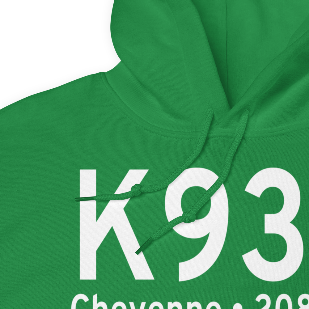 Mignon Laird Municipal Airport (K93F) ICAO Hoodie Sweatshirt 