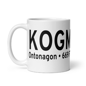 Ontonagon County Schuster Field (KOGM) ICAO Mug