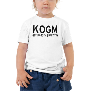 Ontonagon County Schuster Field (KOGM) ICAO Toddler T-Shirt