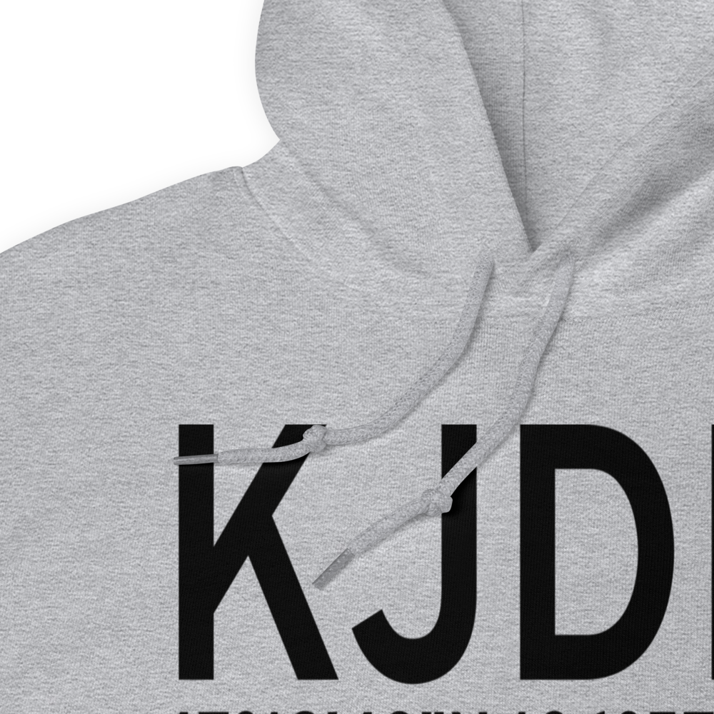 Jordan Airport (KJDN) ICAO Hoodie Sweatshirt 