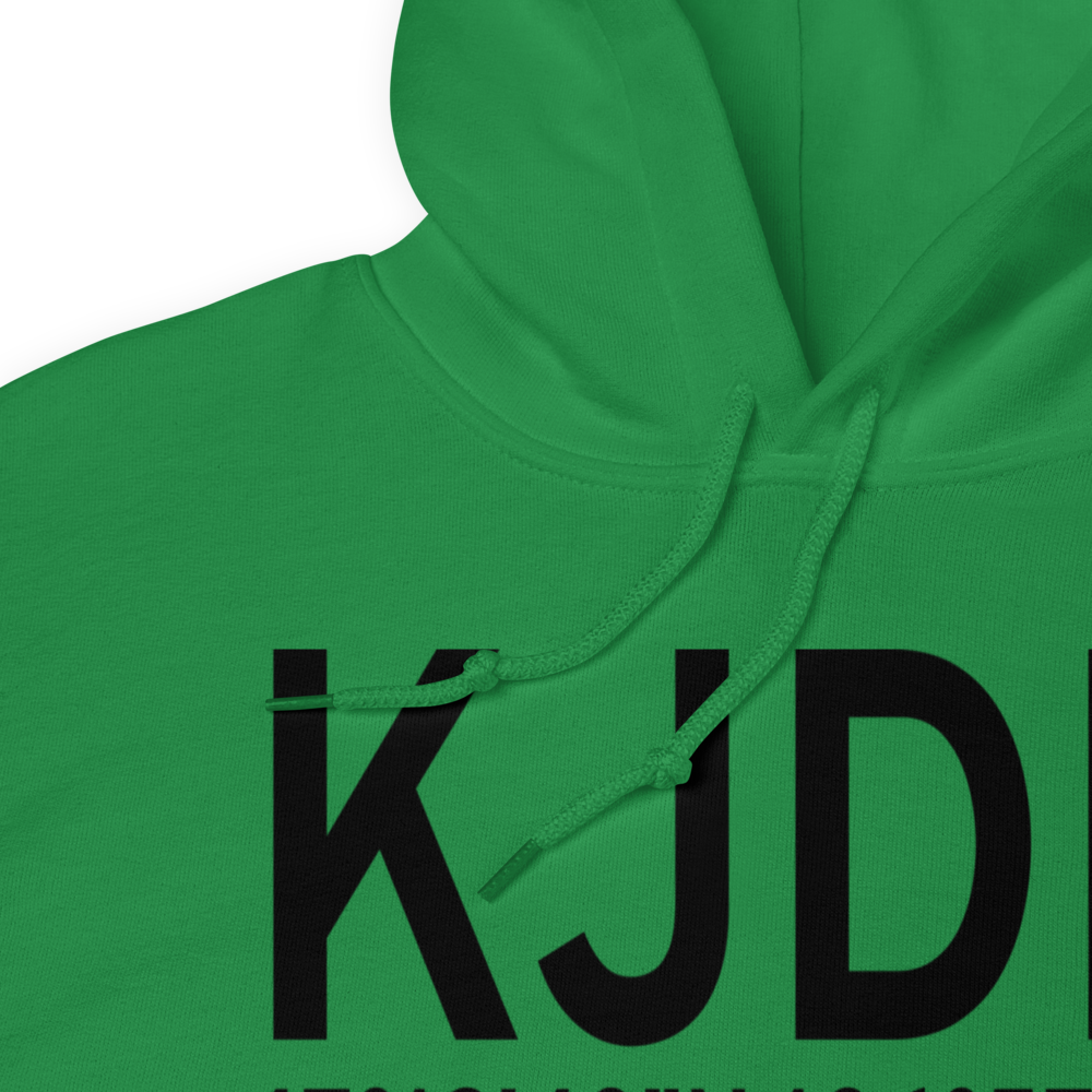 Jordan Airport (KJDN) ICAO Hoodie Sweatshirt 