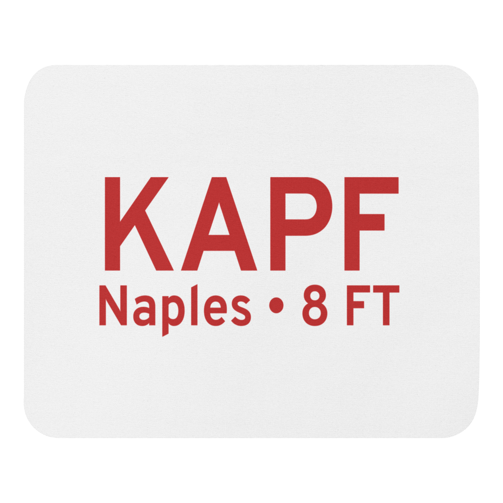 Naples Municipal Airport (KAPF) ICAO  Mouse Pad 