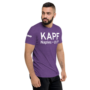 Naples Municipal Airport (KAPF) ICAO Tri-blend T-Shirt