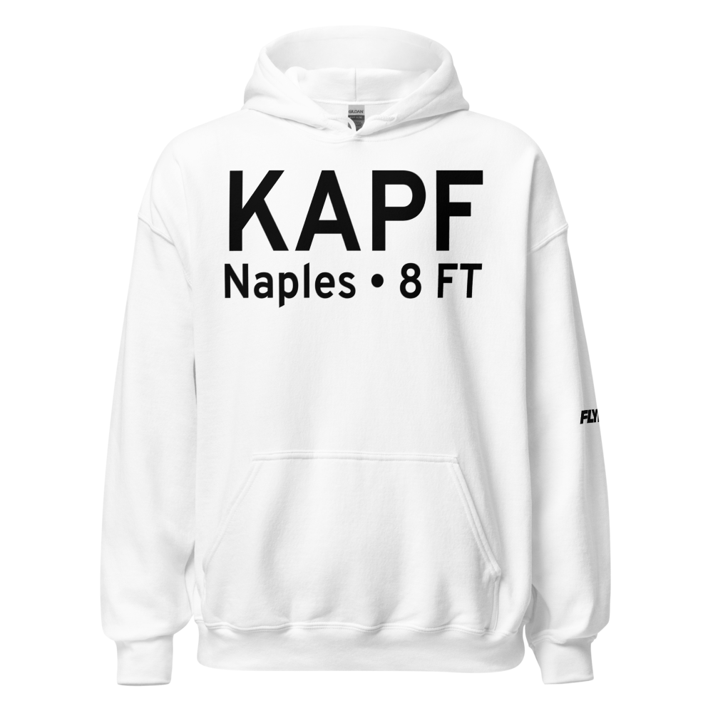 Naples Municipal Airport (KAPF) ICAO Hoodie Sweatshirt 