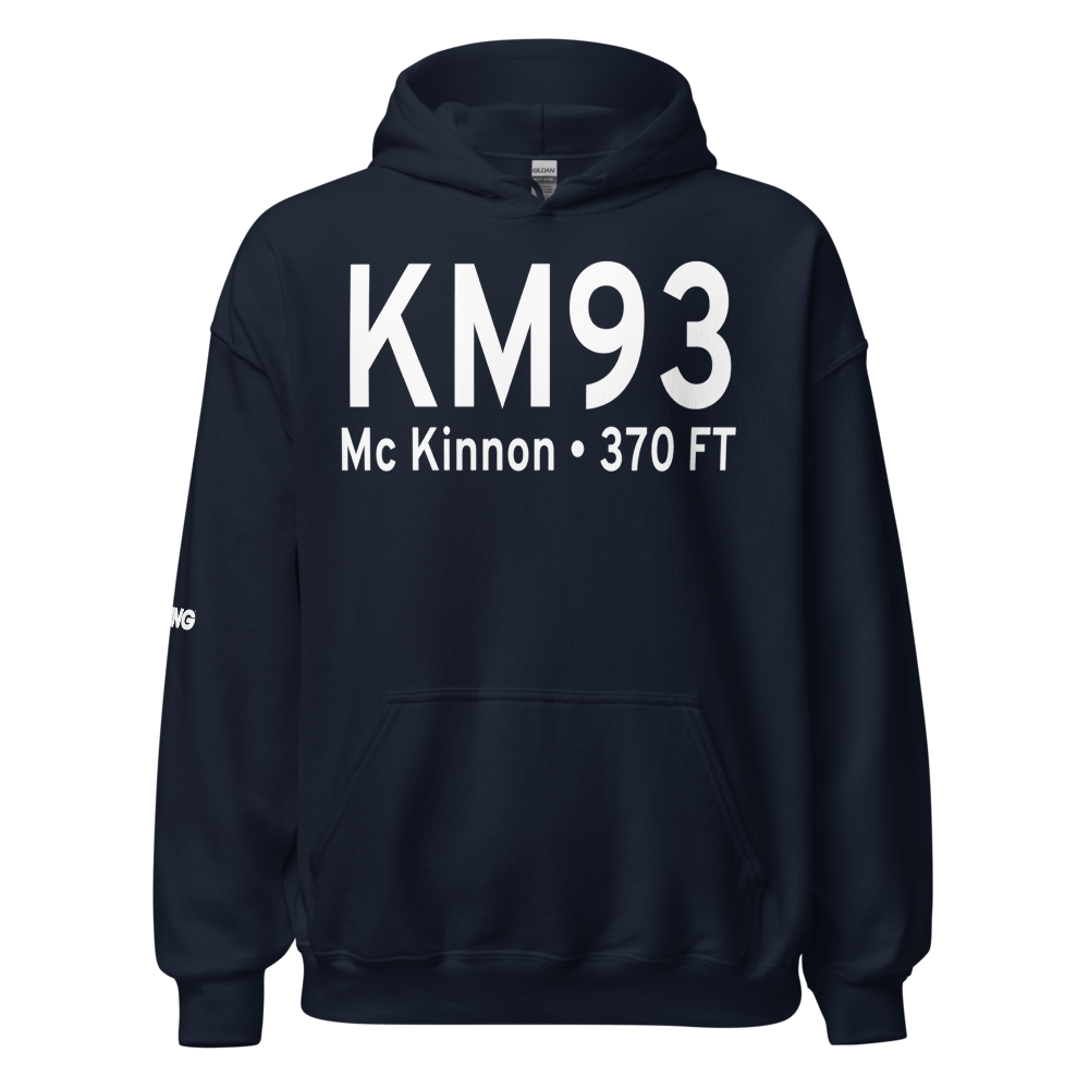 Houston County Airport (KM93) ICAO Hoodie Sweatshirt 