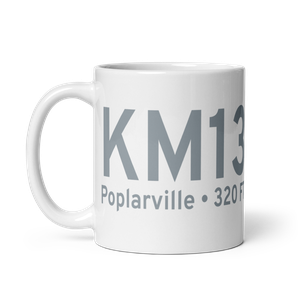 Poplarville Pearl River County Airport (KM13) ICAO Mug