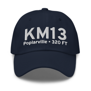 Poplarville Pearl River County Airport (KM13) ICAO Hat