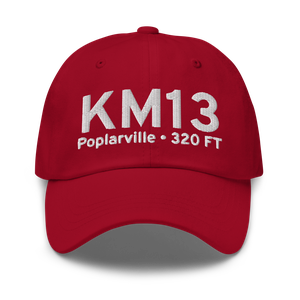 Poplarville Pearl River County Airport (KM13) ICAO Hat