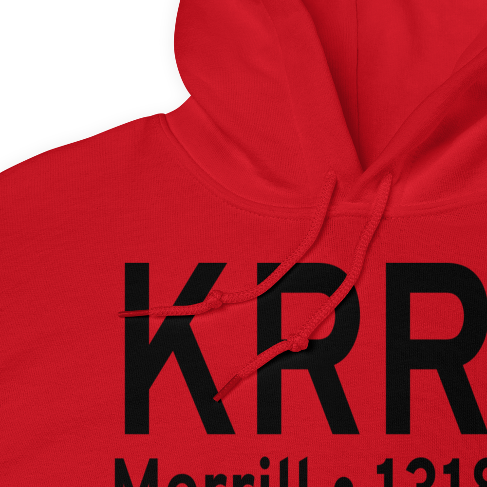 Merrill Municipal Airport (KRRL) ICAO Hoodie Sweatshirt 