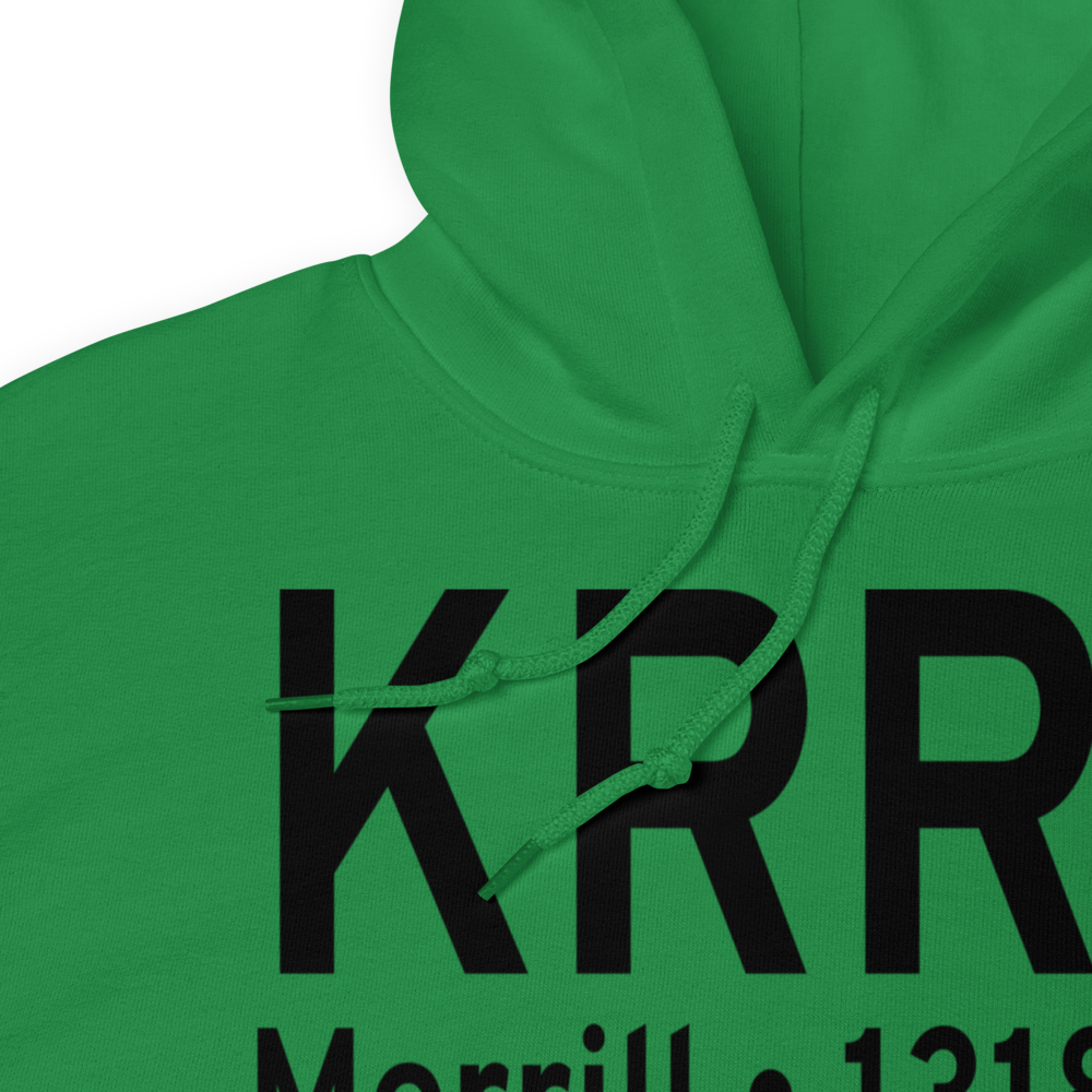 Merrill Municipal Airport (KRRL) ICAO Hoodie Sweatshirt 
