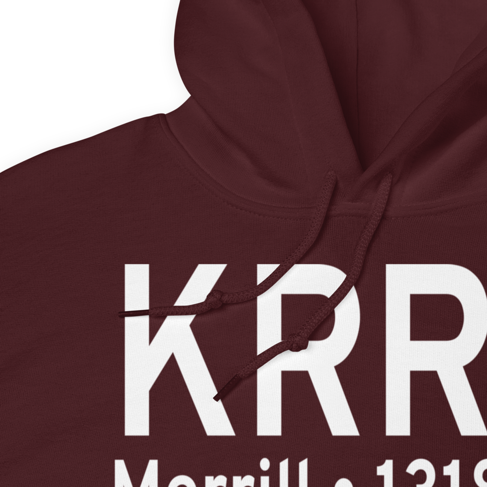 Merrill Municipal Airport (KRRL) ICAO Hoodie Sweatshirt 