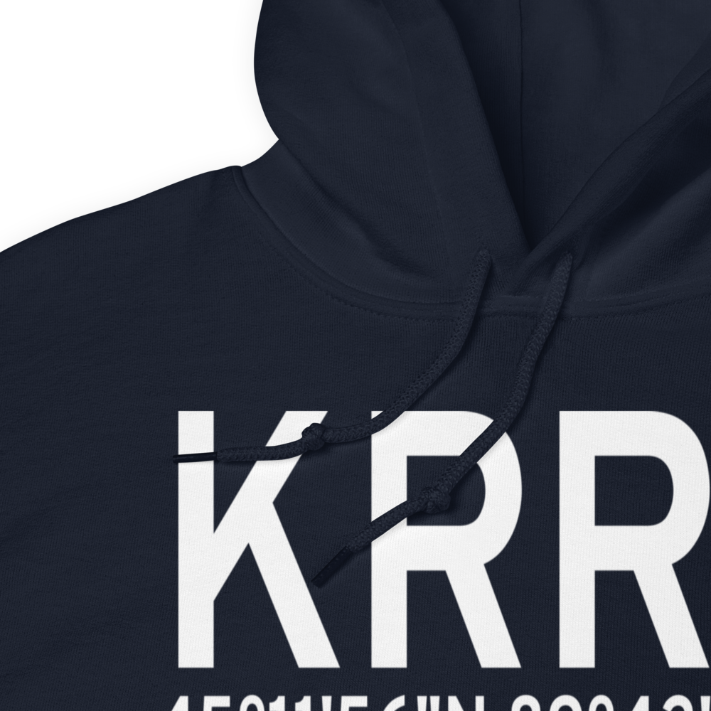 Merrill Municipal Airport (KRRL) ICAO Hoodie Sweatshirt 