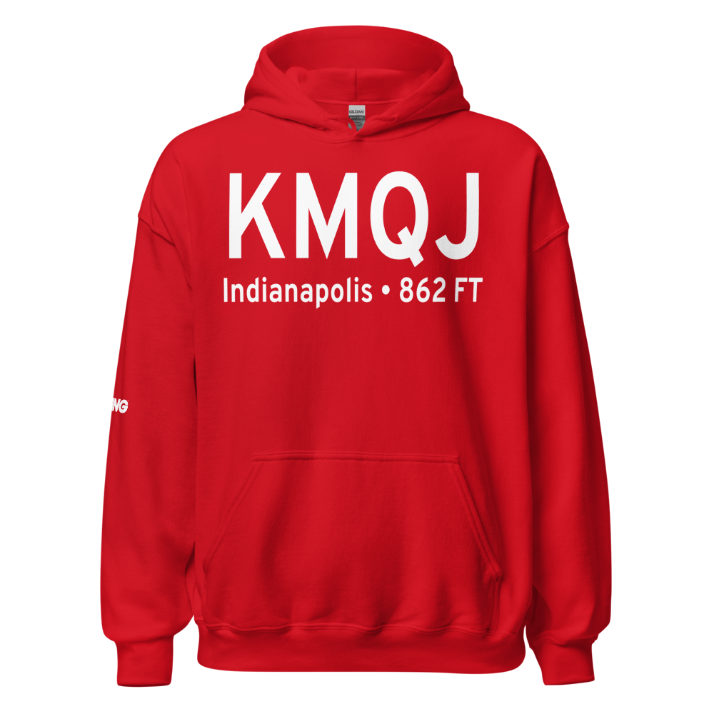 Indianapolis Regional Airport (KMQJ) ICAO Hoodie Sweatshirt 