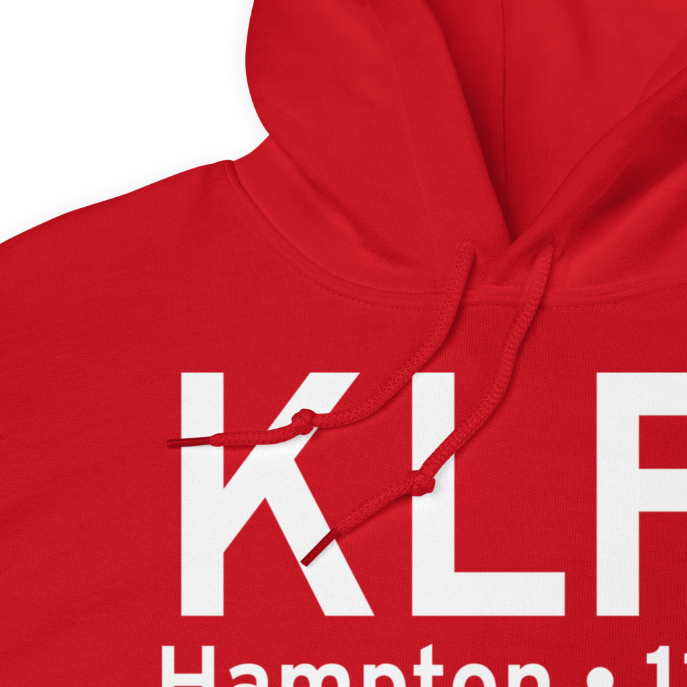 Langley Air Force Base (KLFI) ICAO Hoodie Sweatshirt 