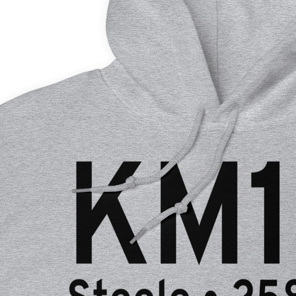 Steele Municipal Airport (KM12) ICAO Hoodie Sweatshirt 