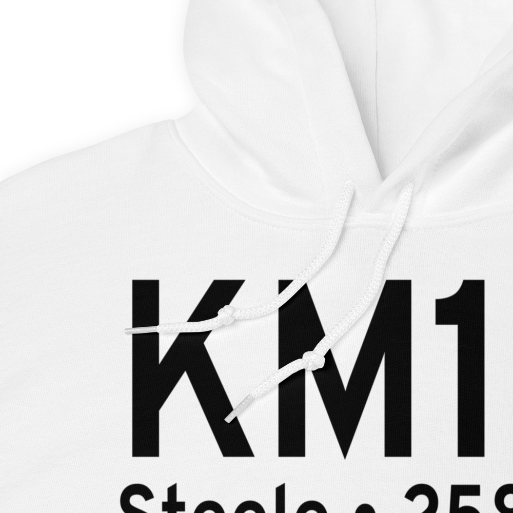 Steele Municipal Airport (KM12) ICAO Hoodie Sweatshirt 