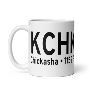 Chickasha Municipal Airport (KCHK) ICAO Mug