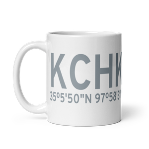 Chickasha Municipal Airport (KCHK) ICAO Mug