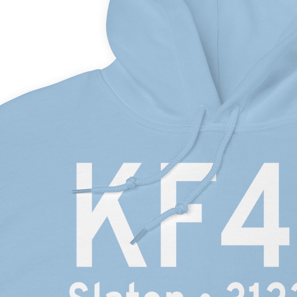 Slaton Municipal Airport (KF49) ICAO Hoodie Sweatshirt 