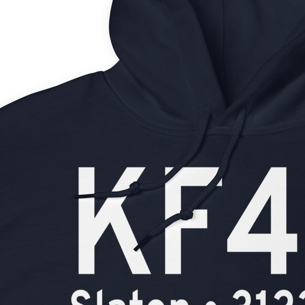 Slaton Municipal Airport (KF49) ICAO Hoodie Sweatshirt 