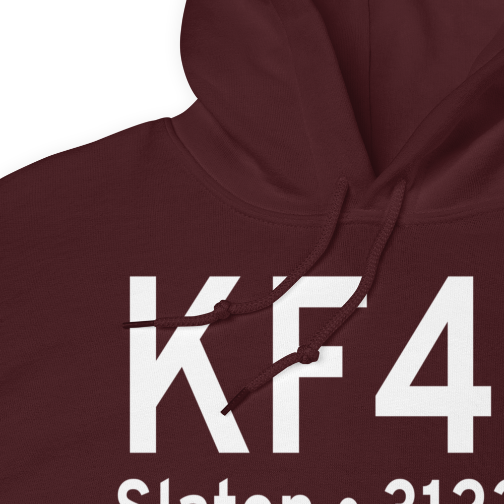 Slaton Municipal Airport (KF49) ICAO Hoodie Sweatshirt 