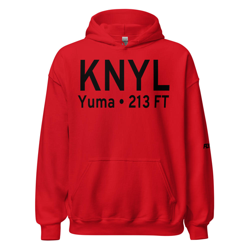 Yuma MCAS/Yuma International Airport (KNYL) ICAO Hoodie Sweatshirt 