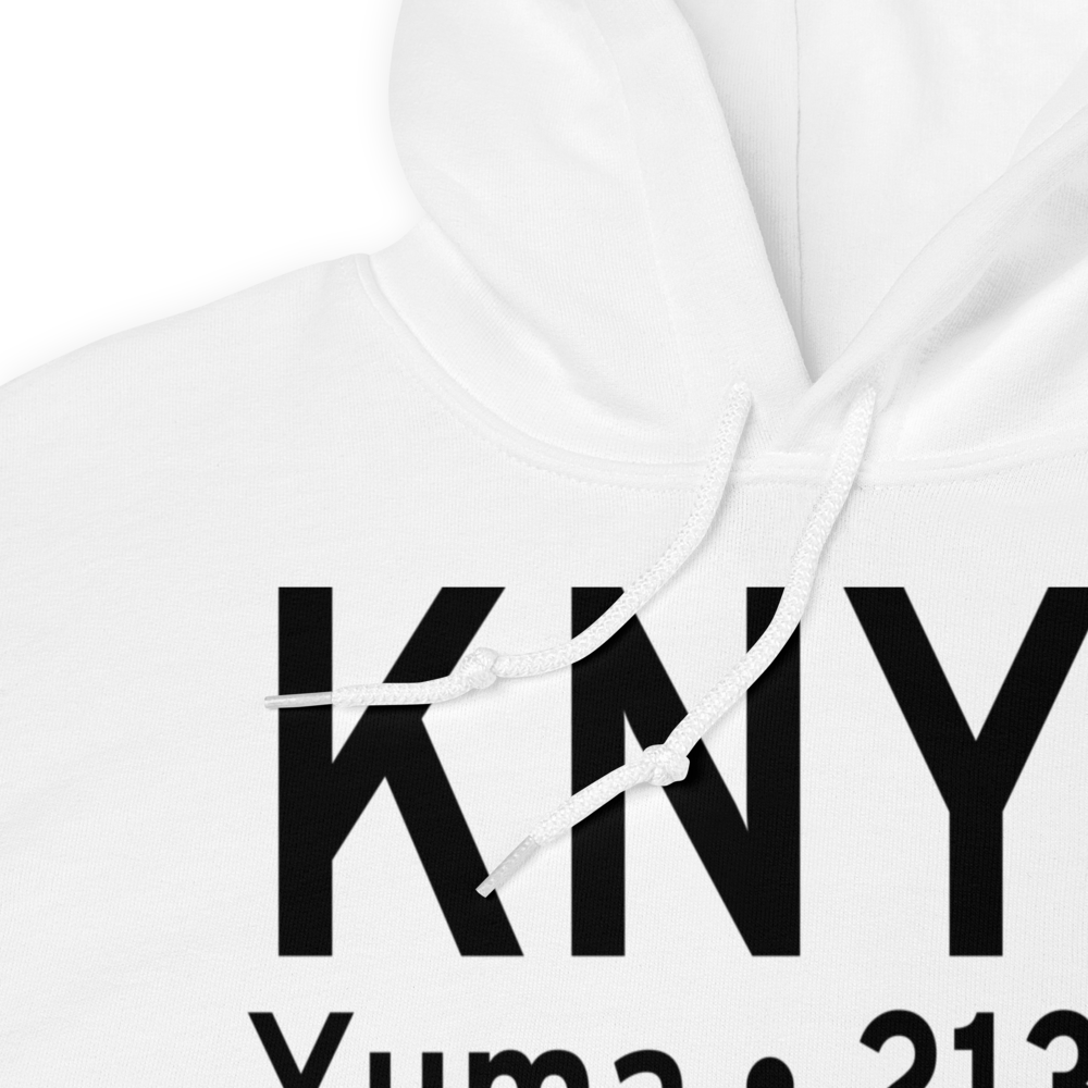Yuma MCAS/Yuma International Airport (KNYL) ICAO Hoodie Sweatshirt 