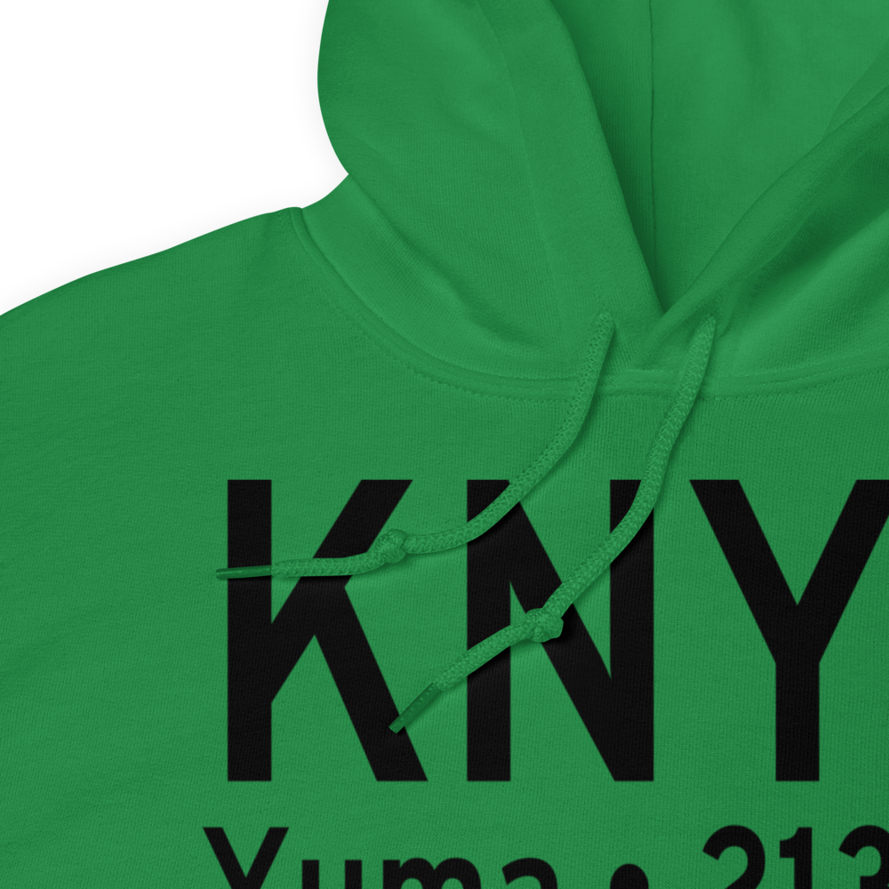 Yuma MCAS/Yuma International Airport (KNYL) ICAO Hoodie Sweatshirt 