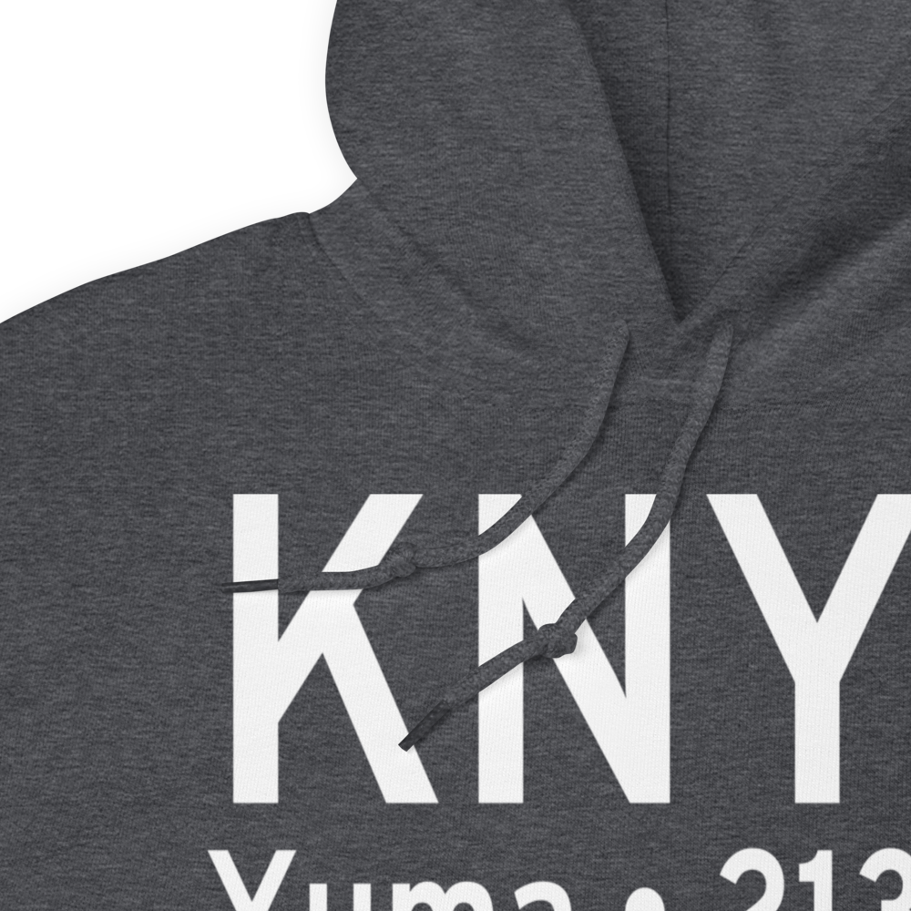 Yuma MCAS/Yuma International Airport (KNYL) ICAO Hoodie Sweatshirt 