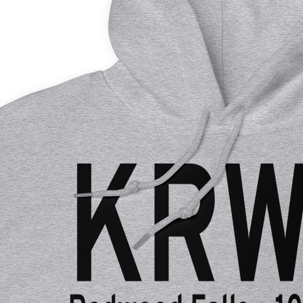 Redwood Falls Municipal Airport (KRWF) ICAO Hoodie Sweatshirt 