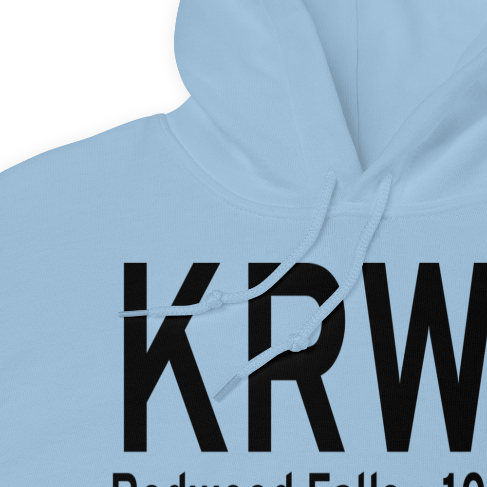 Redwood Falls Municipal Airport (KRWF) ICAO Hoodie Sweatshirt 