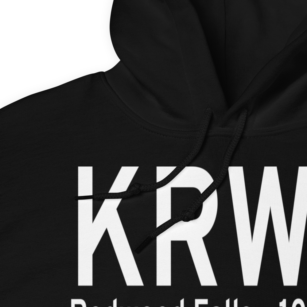 Redwood Falls Municipal Airport (KRWF) ICAO Hoodie Sweatshirt 