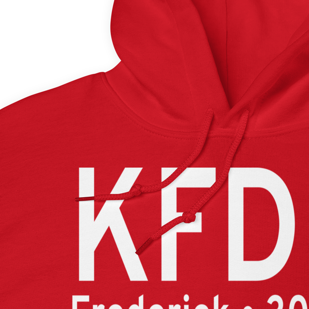 Frederick Municipal Airport (KFDK) ICAO Hoodie Sweatshirt 