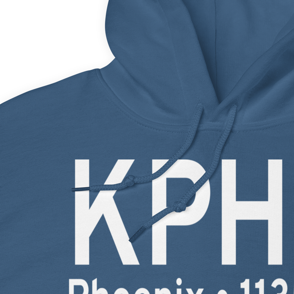 Phoenix Sky Harbor International Airport (KPHX) ICAO Hoodie Sweatshirt 